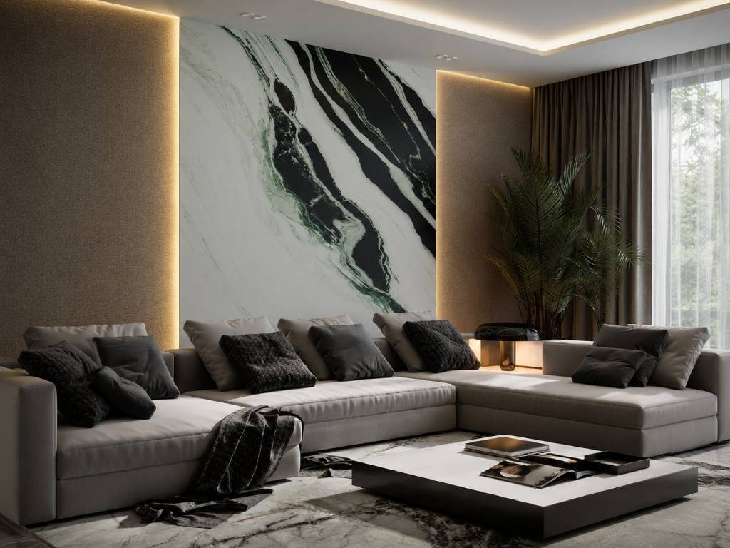 Natural Stone Feature Wall