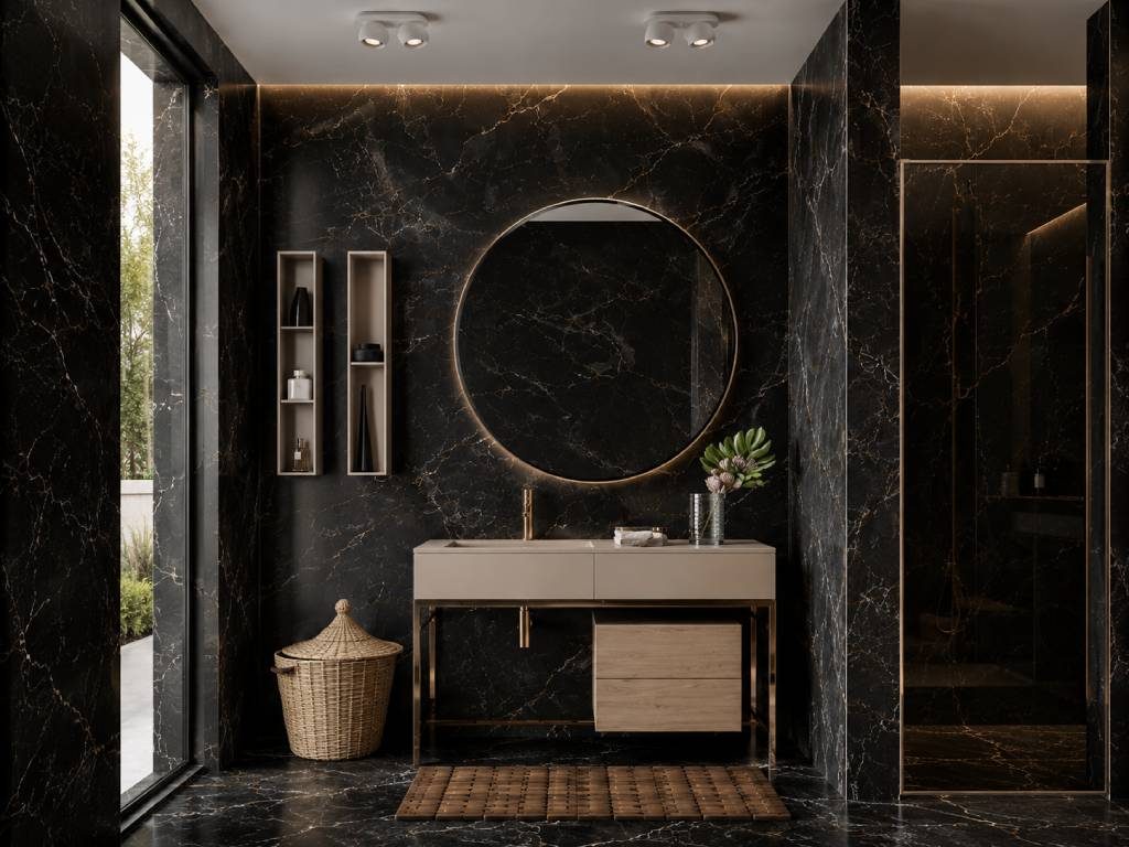 Marble Bathroom Vanity Design
