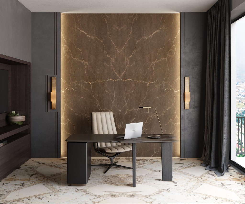 Surface Finish of Marble Wall Cladding