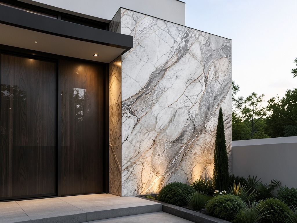 Italian Marble Wall Cladding for Exterior Walls