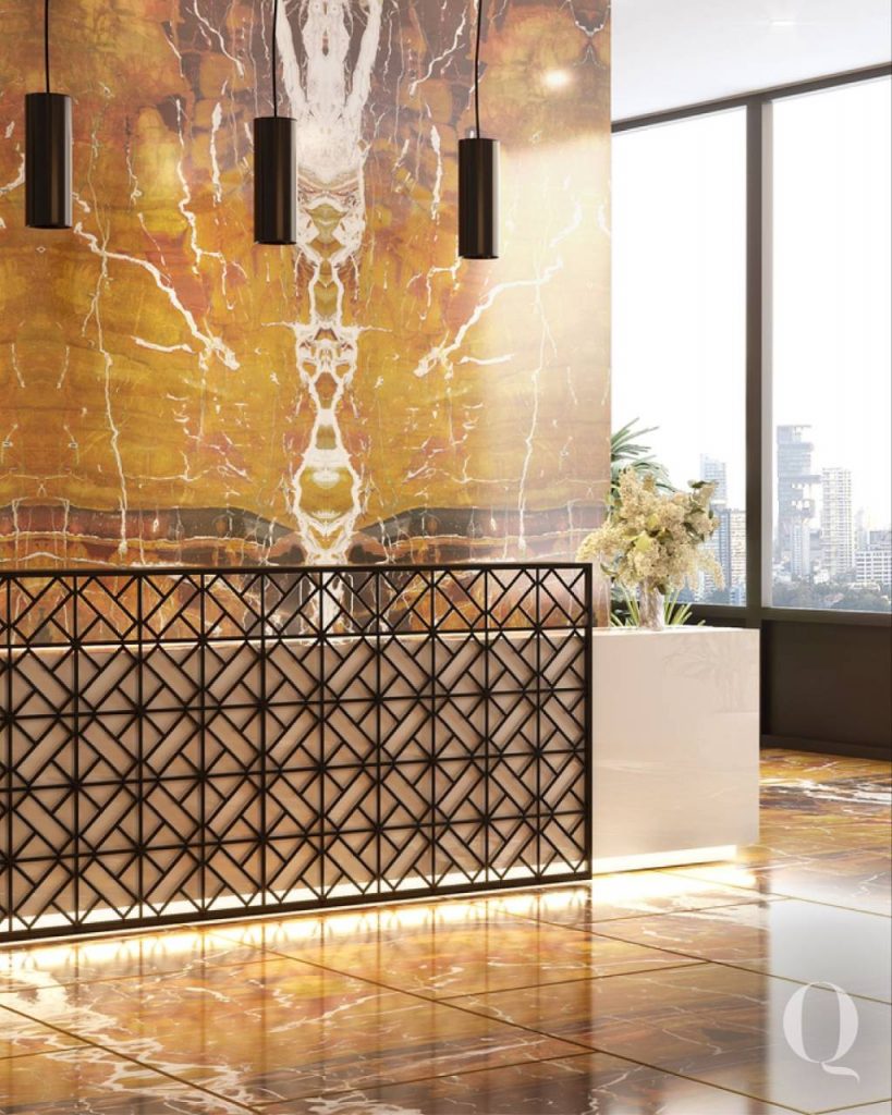 Custom Marble Office Tables for Corporate Interiors