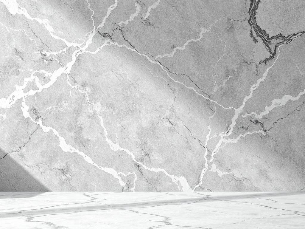 Minimalist Grey Marble