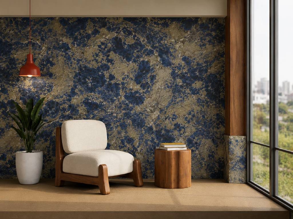 Natural stone wall design