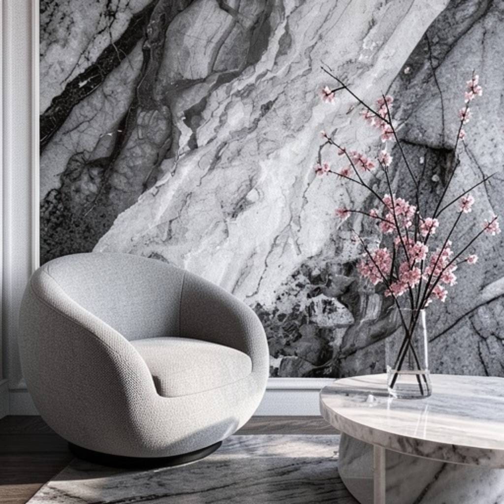 Textured Grey Marble