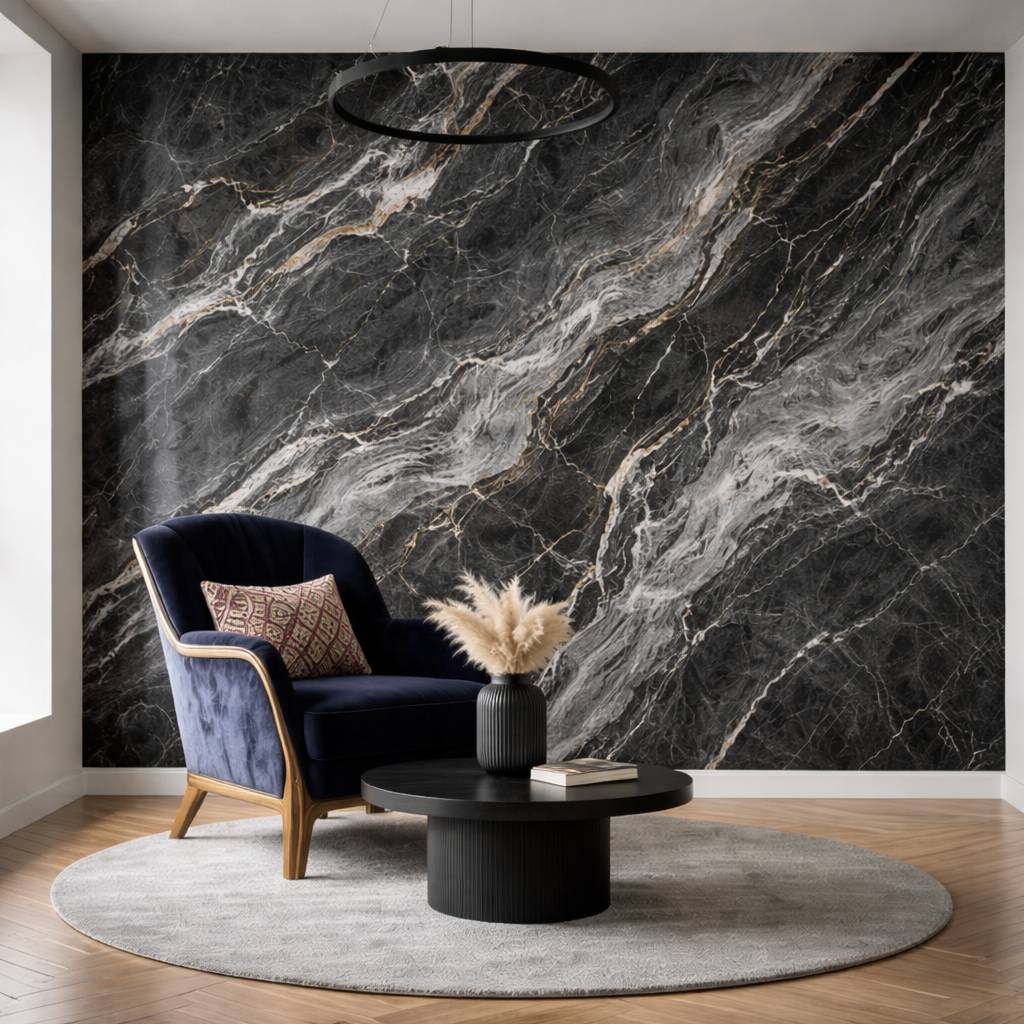 Dark Grey Marble