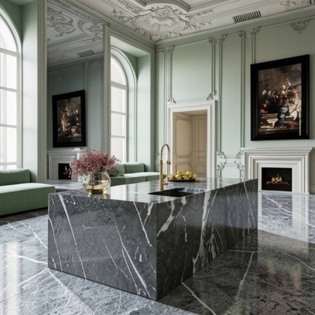  Grey Marble countertops