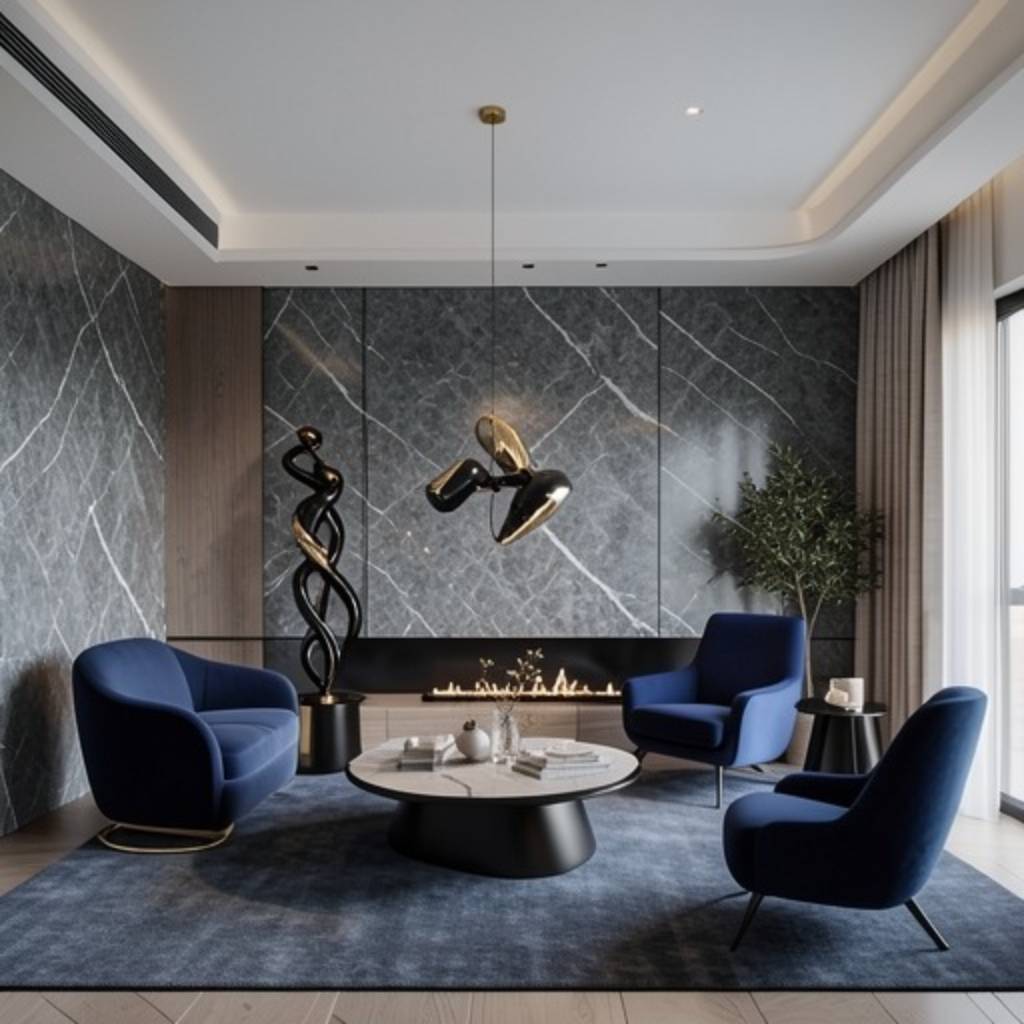 Design Ideas with Grey Marble