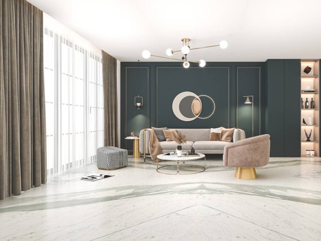 Statuario Marble Application