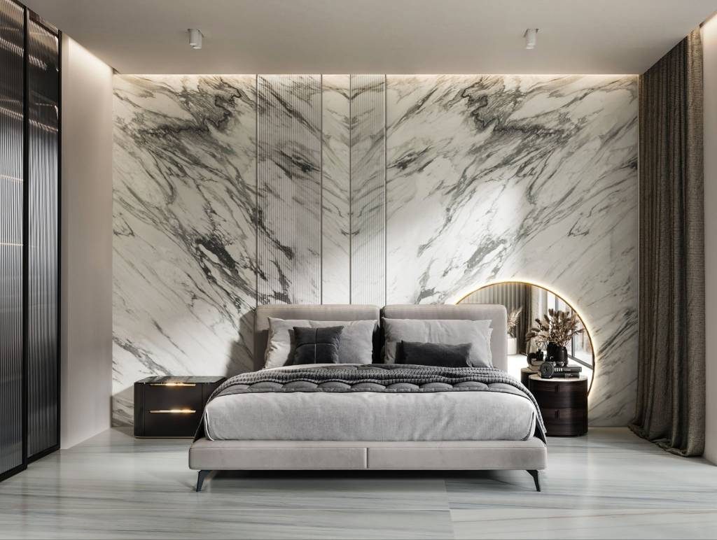 Calacatta Marble Feature wall