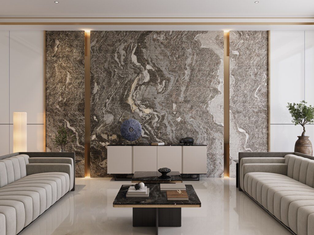 Application Alps Gitter wall highlighter Lasa flooring Living Room 1