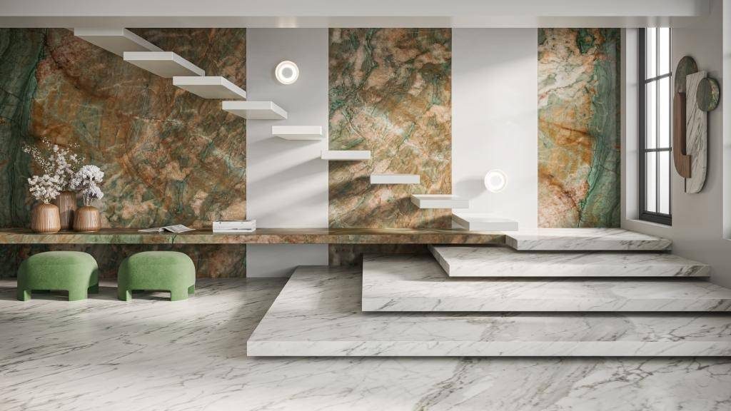 Carrara Marble Flooring