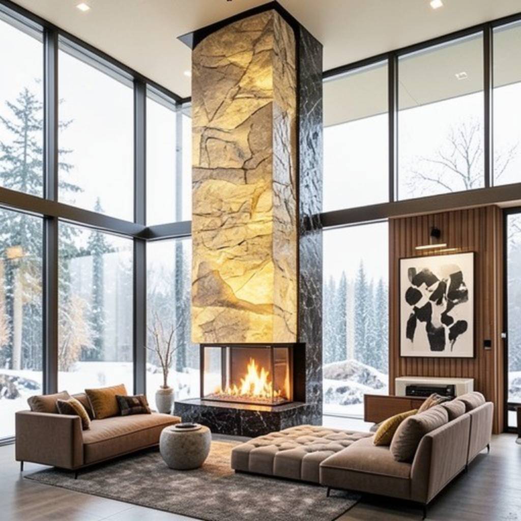  Wall Cladding & Feature Walls of Onyx Marble