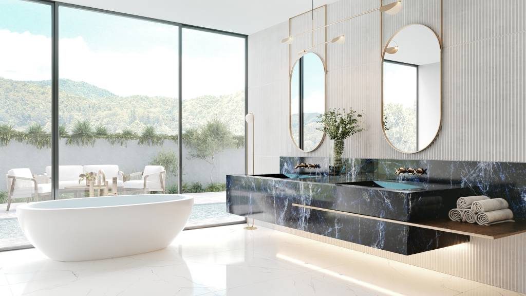 The Quarry curated marble