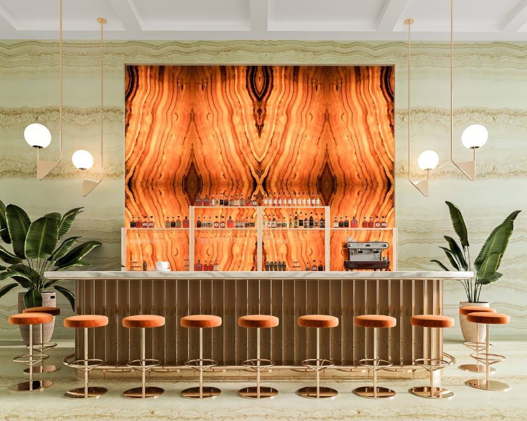 Why Onyx Is The New Luxury Material For Bars, Bathrooms & Feature Walls