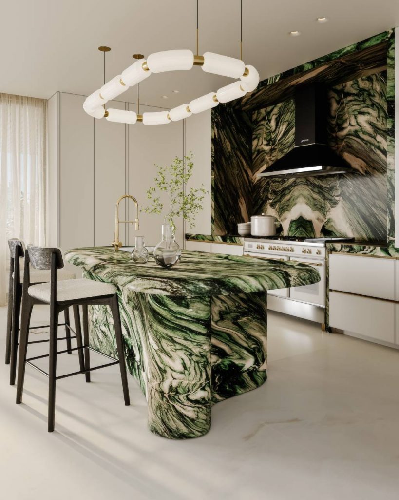 The Quarry curated marble