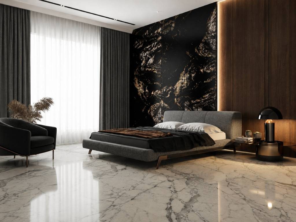 Carrara Marble Flooring Design