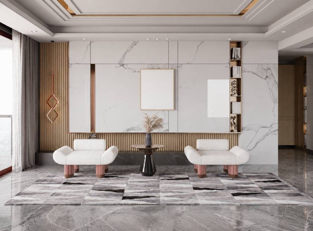 Italian Marble Flooring Design Patterns
