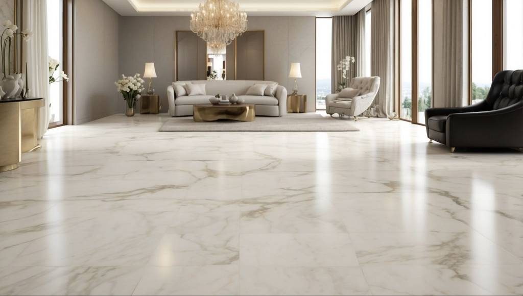 Italian Marble Finish Vitrified floor Tiles