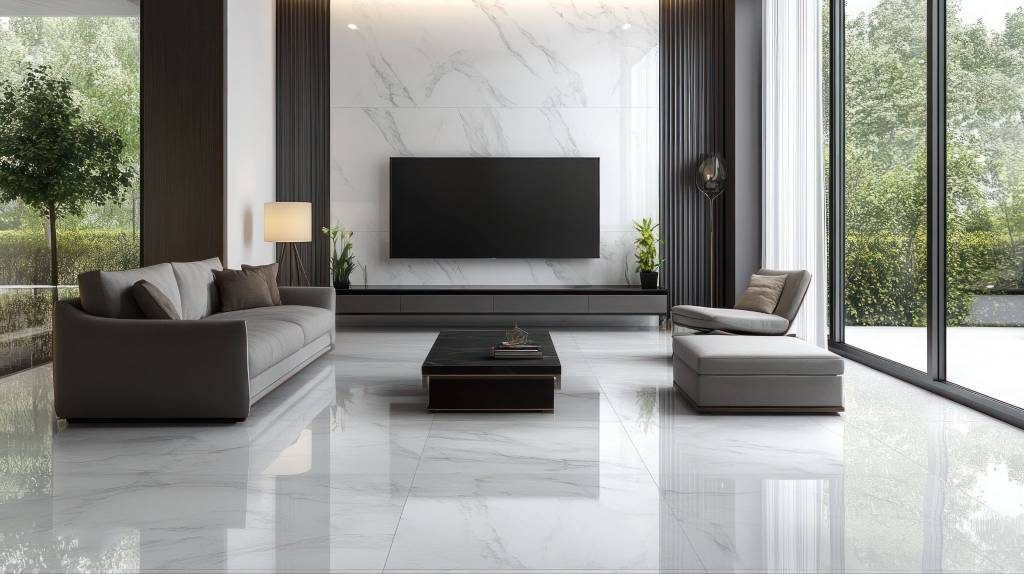 Italian Marble Finish Vitrified floor Tiles