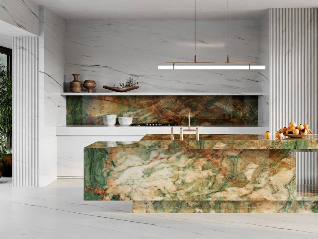 Indian Marble Kitchen Design